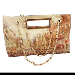 Fashion graffiti shoulder bag